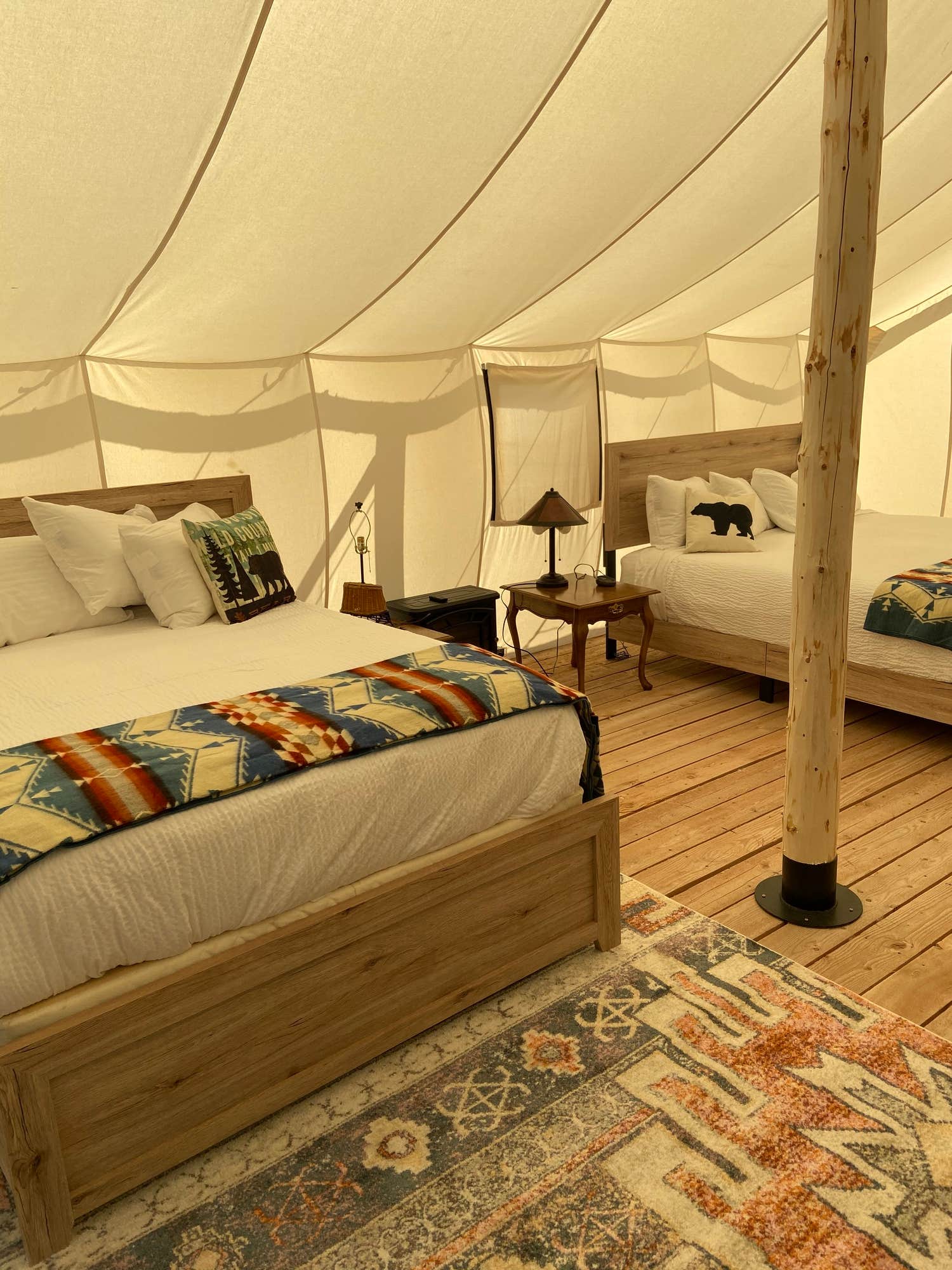 The Dyrt's photo of glamping accommodations at Yellowstone Dreamin Camp near Ennis, MT