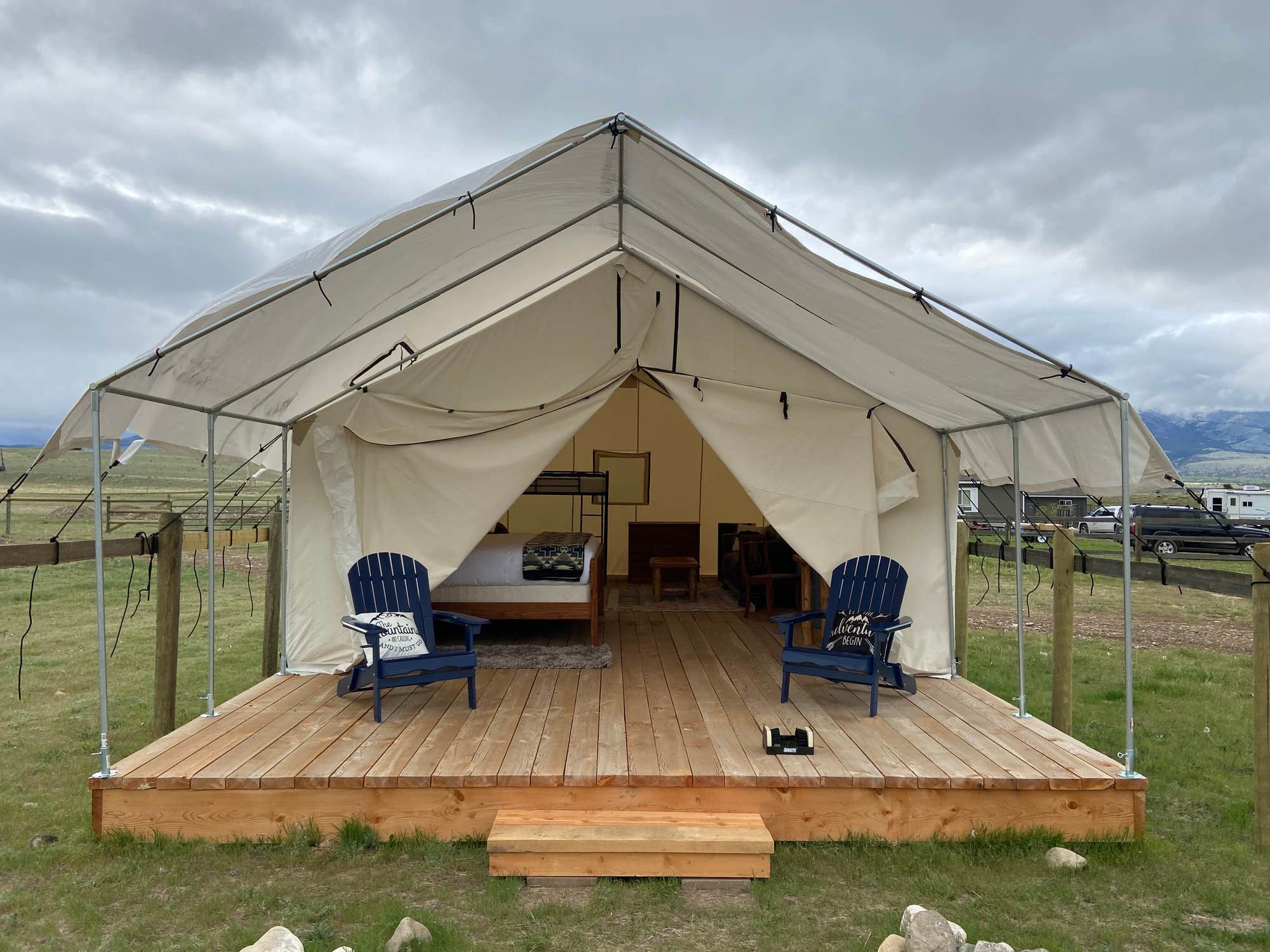 The Dyrt's photo of glamping accommodations at Yellowstone Dreamin Camp near Gallatin National Forest