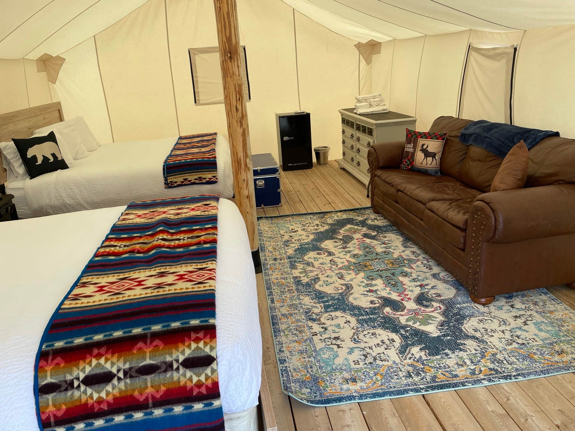 The Dyrt's photo of glamping accommodations at Yellowstone Dreamin Camp near Norris, MT