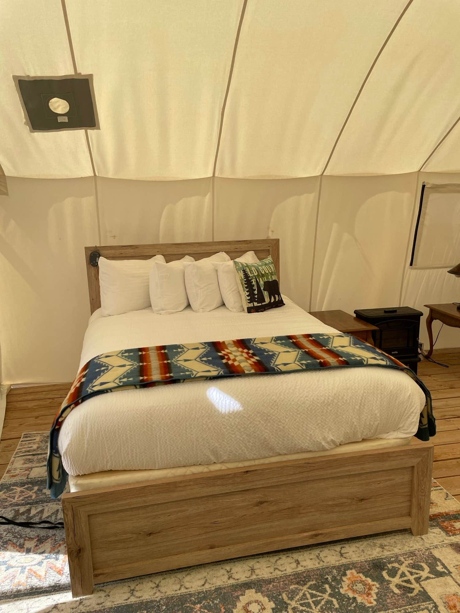 The Dyrt's photo of glamping accommodations at Yellowstone Dreamin Camp near Custer Gallatin National Forest