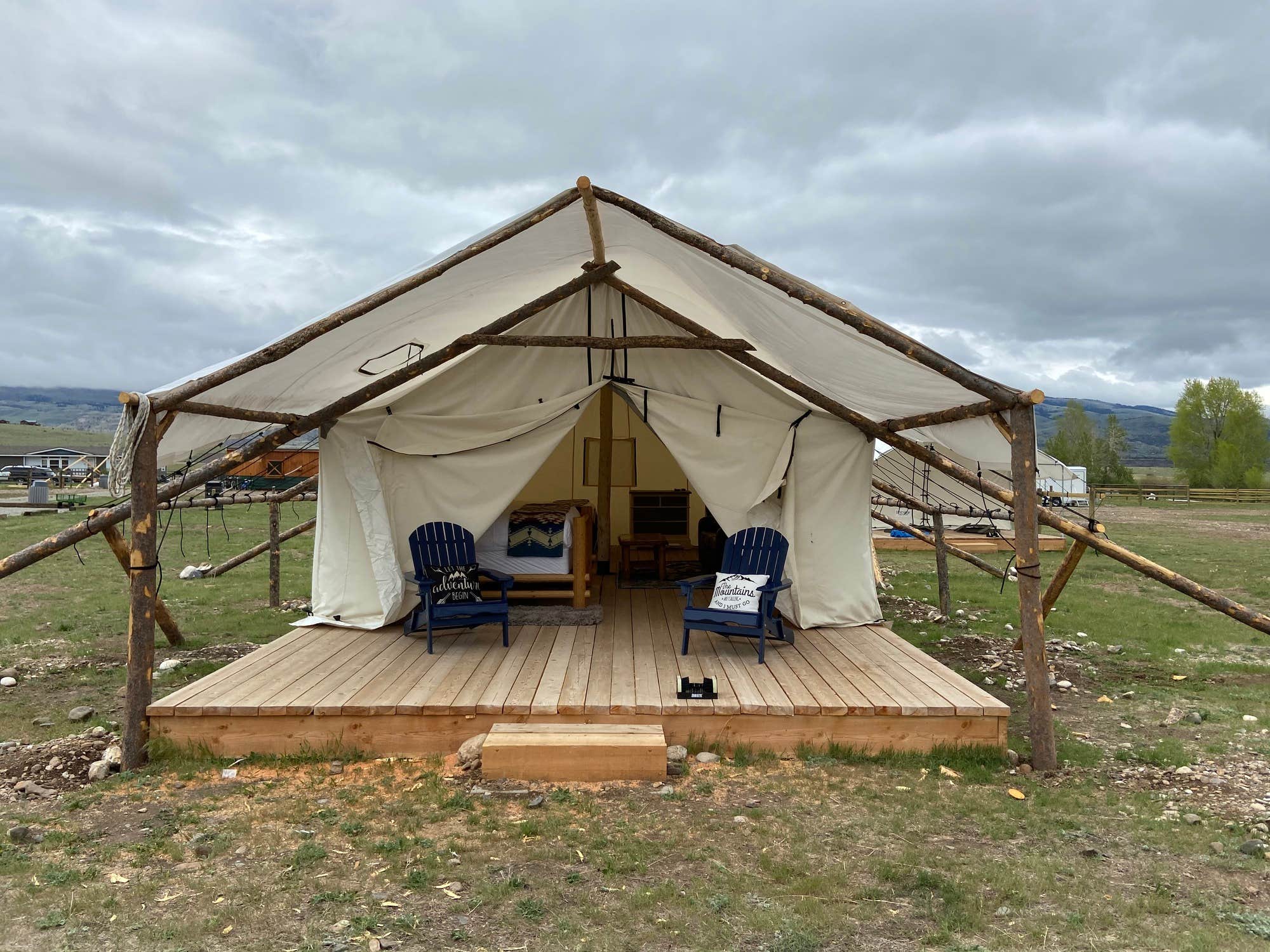 The Dyrt's photo of glamping accommodations at Yellowstone Dreamin Camp near Cooke City, MT