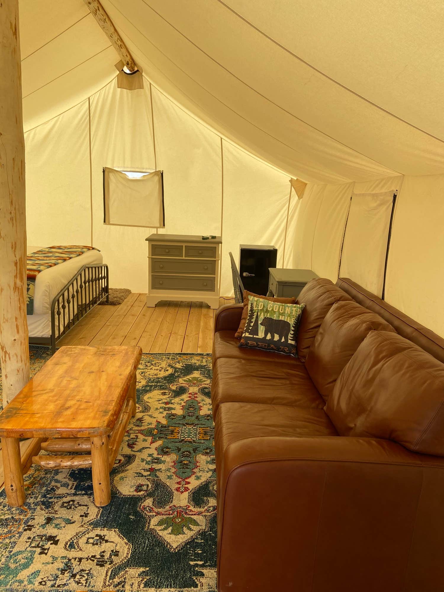 The Dyrt's photo of glamping accommodations at Yellowstone Dreamin Camp near Livingston, MT
