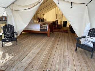 The Dyrt's photo of glamping accommodations at Yellowstone Dreamin Camp near Belgrade, MT