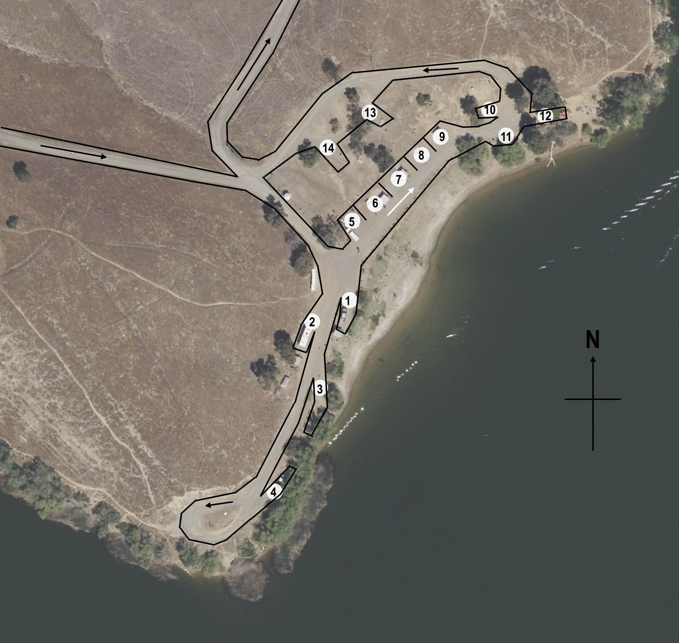 Camper submitted image from Los Banos Creek Campground — San Luis Reservoir State Recreation Area - 2