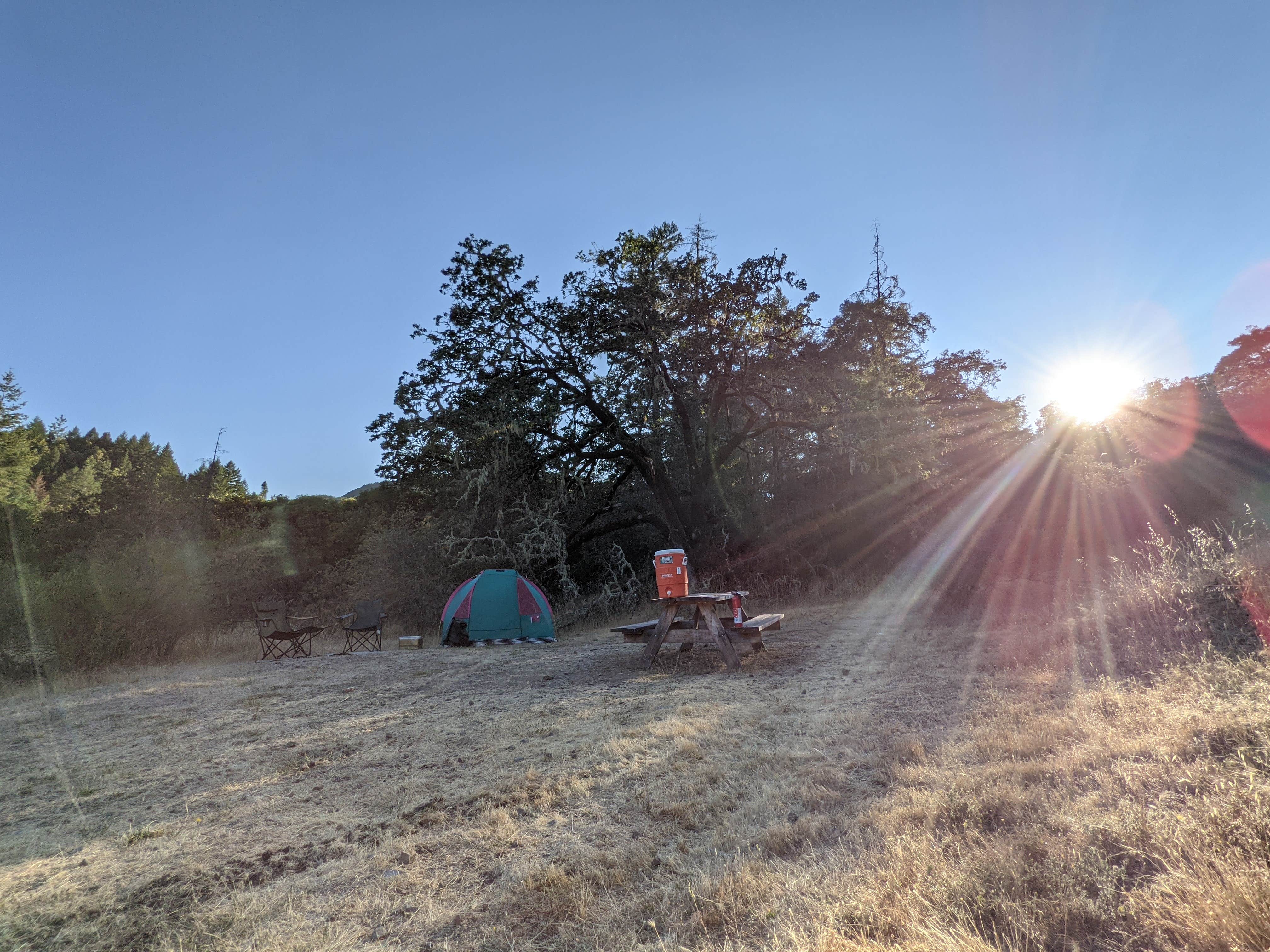 Camper-submitted photo at Mendocino Magic near Covelo, CA