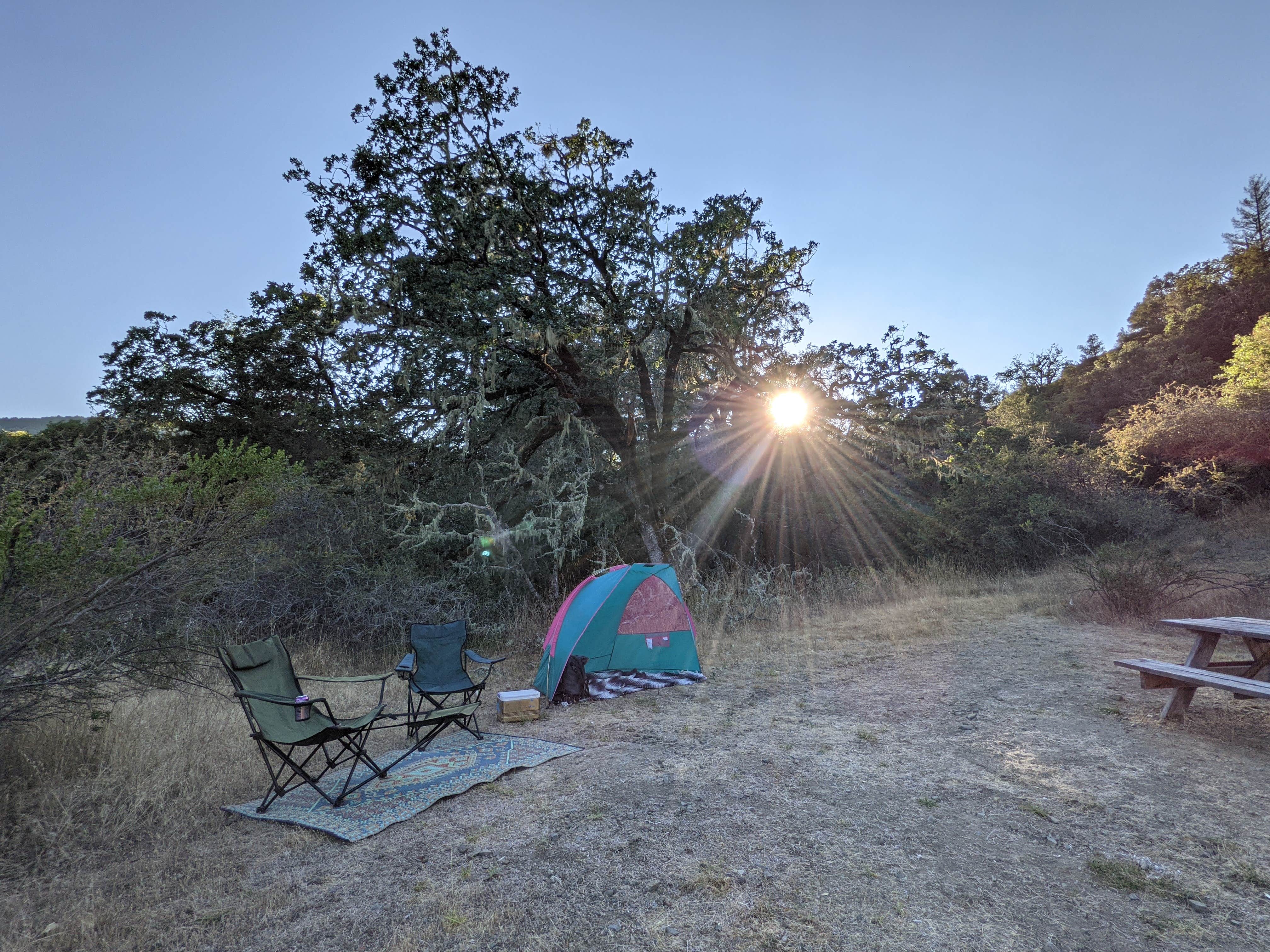 Camper-submitted photo at Mendocino Magic near Covelo, CA