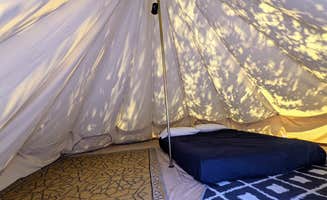 Ashley F.'s photo of glamping accommodations at Mendocino Magic near Little River, CA