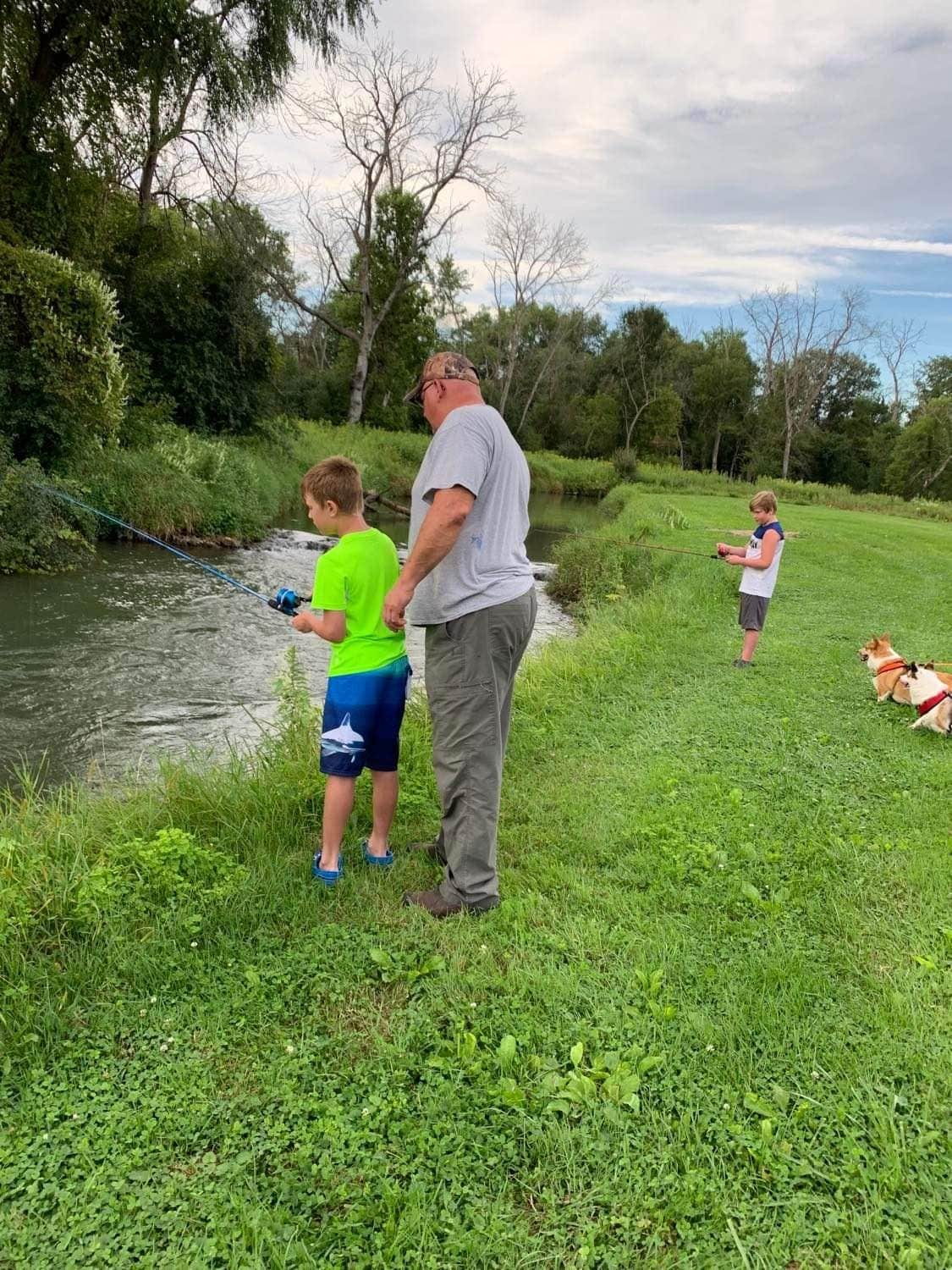 Whiskey C.'s photo of camping with pets at Whiskey Creek Family RV Park near Viroqua, WI