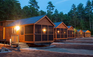 Maria P.'s photo of a cabin at Yogi Bear's Jellystone Park™ Camp Resort, Lakes Region near Wolfeboro, NH