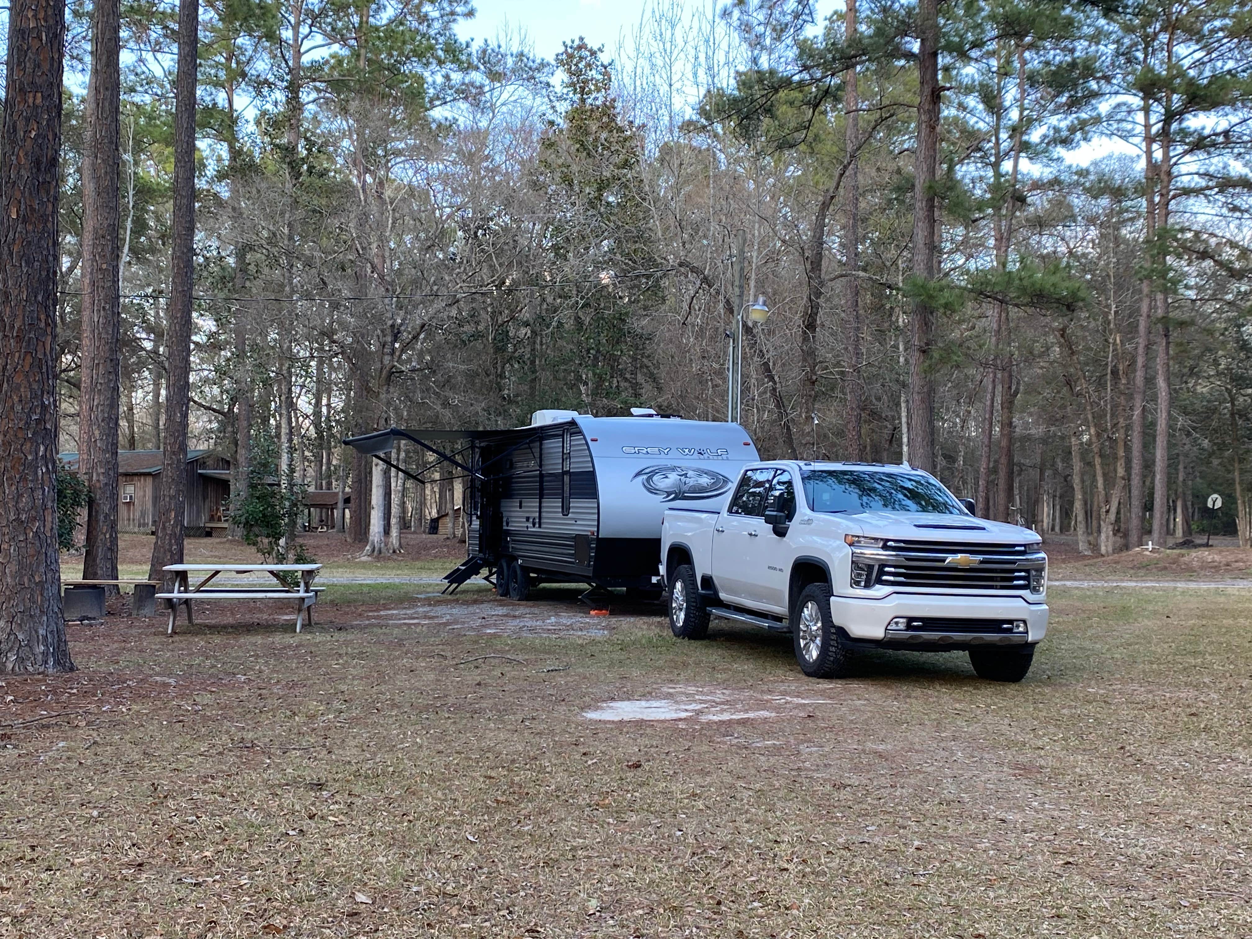Samantha's photo of rv camping at Deep Bend Landing near Waycross, GA