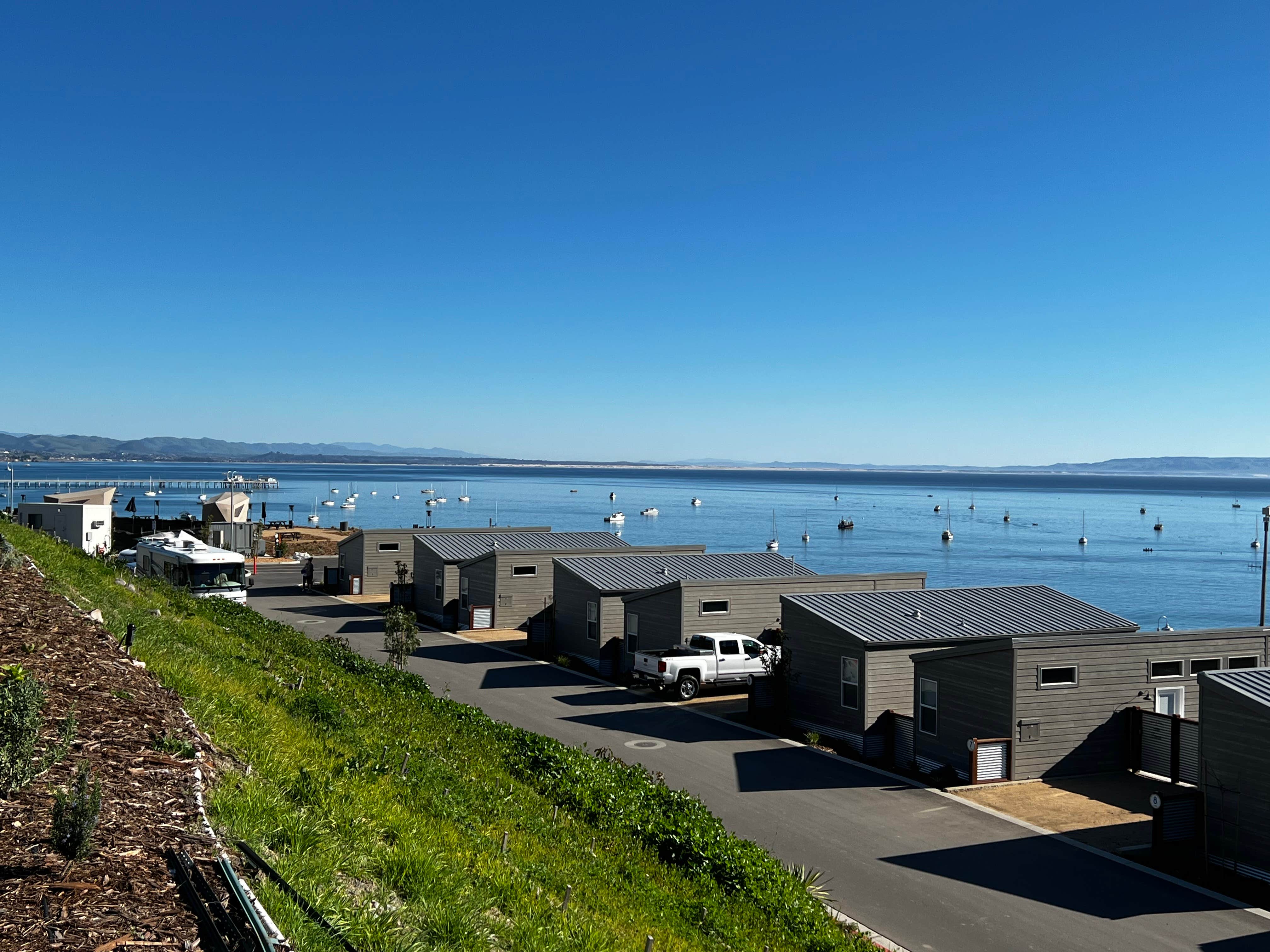 Patrick J.'s photo of camping with pets at Flying Flags Avila Beach near Santa Maria, CA
