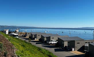 Patrick J.'s photo of camping with pets at Flying Flags Avila Beach near Santa Maria, CA