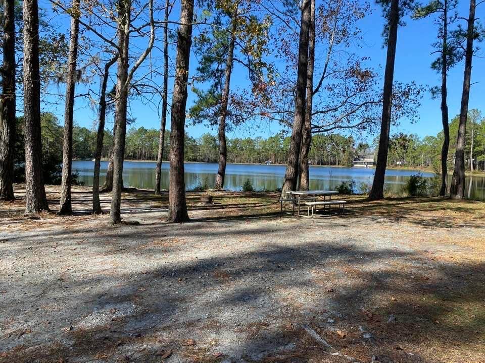 Camper-submitted photo at Lake Harmony RV Park near Darien, GA