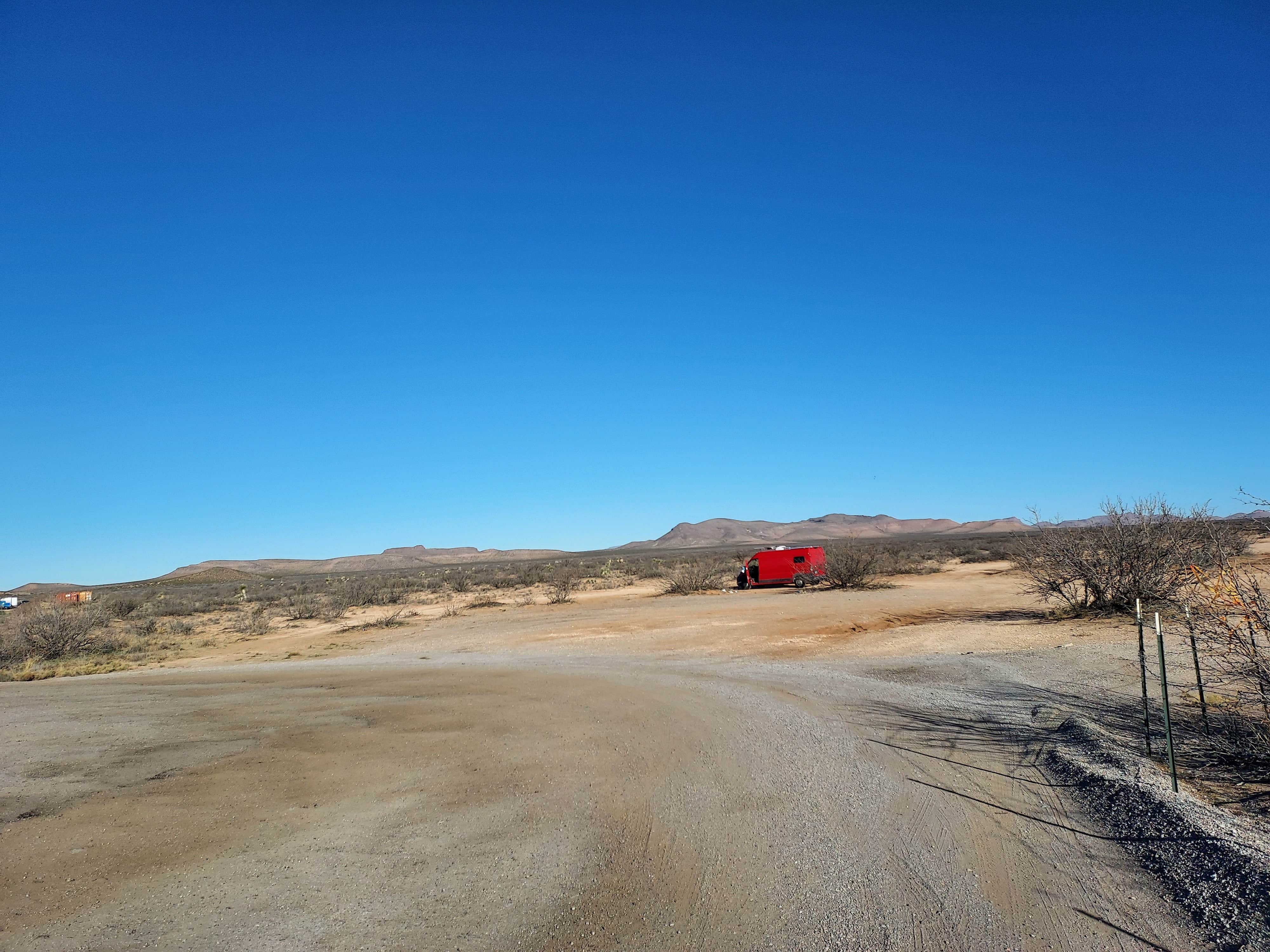 Camper submitted image from Dispersed Camping off Corralitos Rd on I-10 - 2