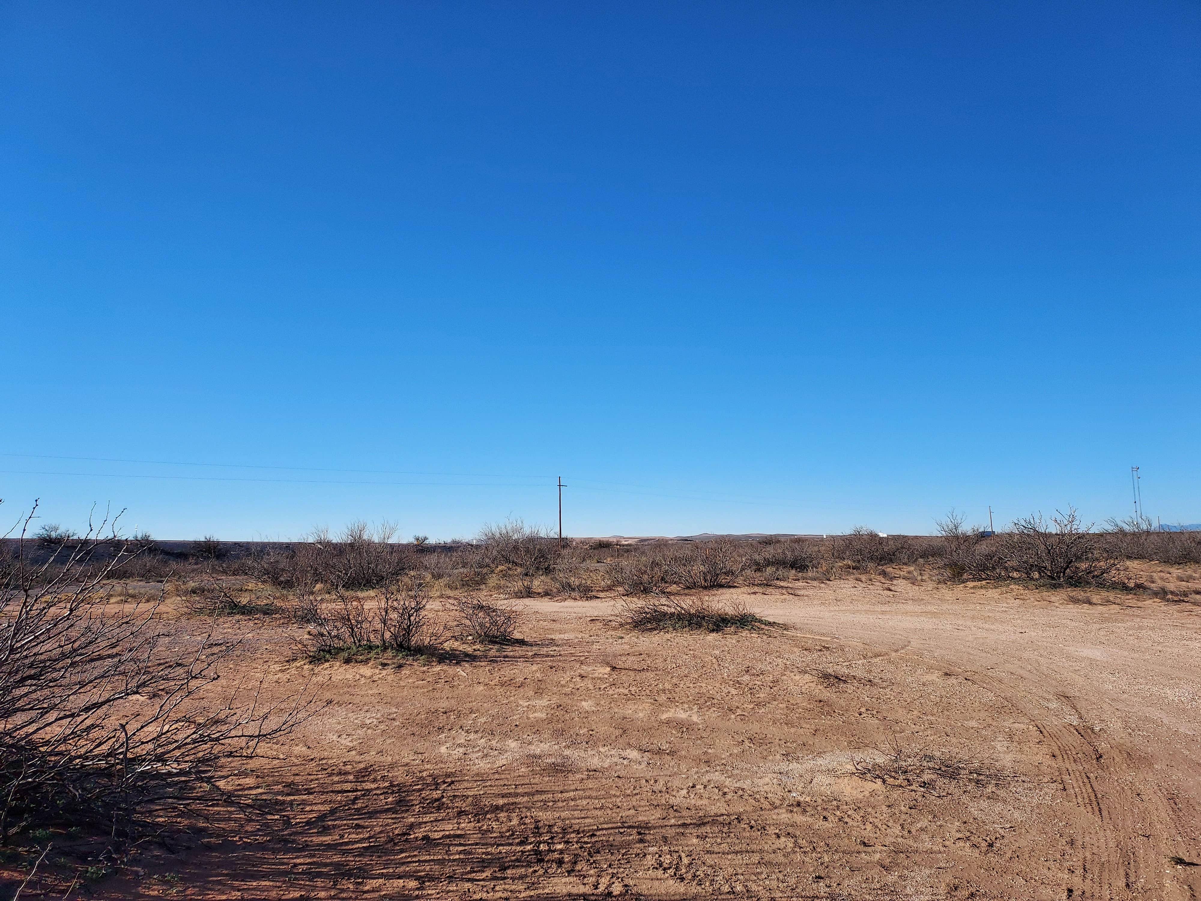 Noah E.'s photo of a dispersed camping area at Dispersed Camping off Corralitos Rd on I-10 near Hatch, NM