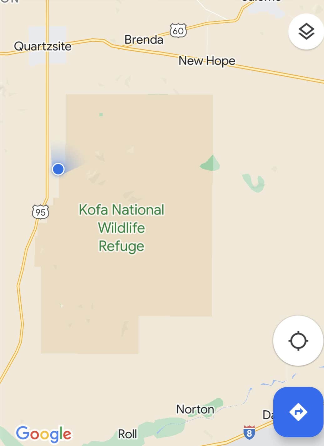 BLM Palm Canyon Road Dispersed Camping Quartzsite, AZ