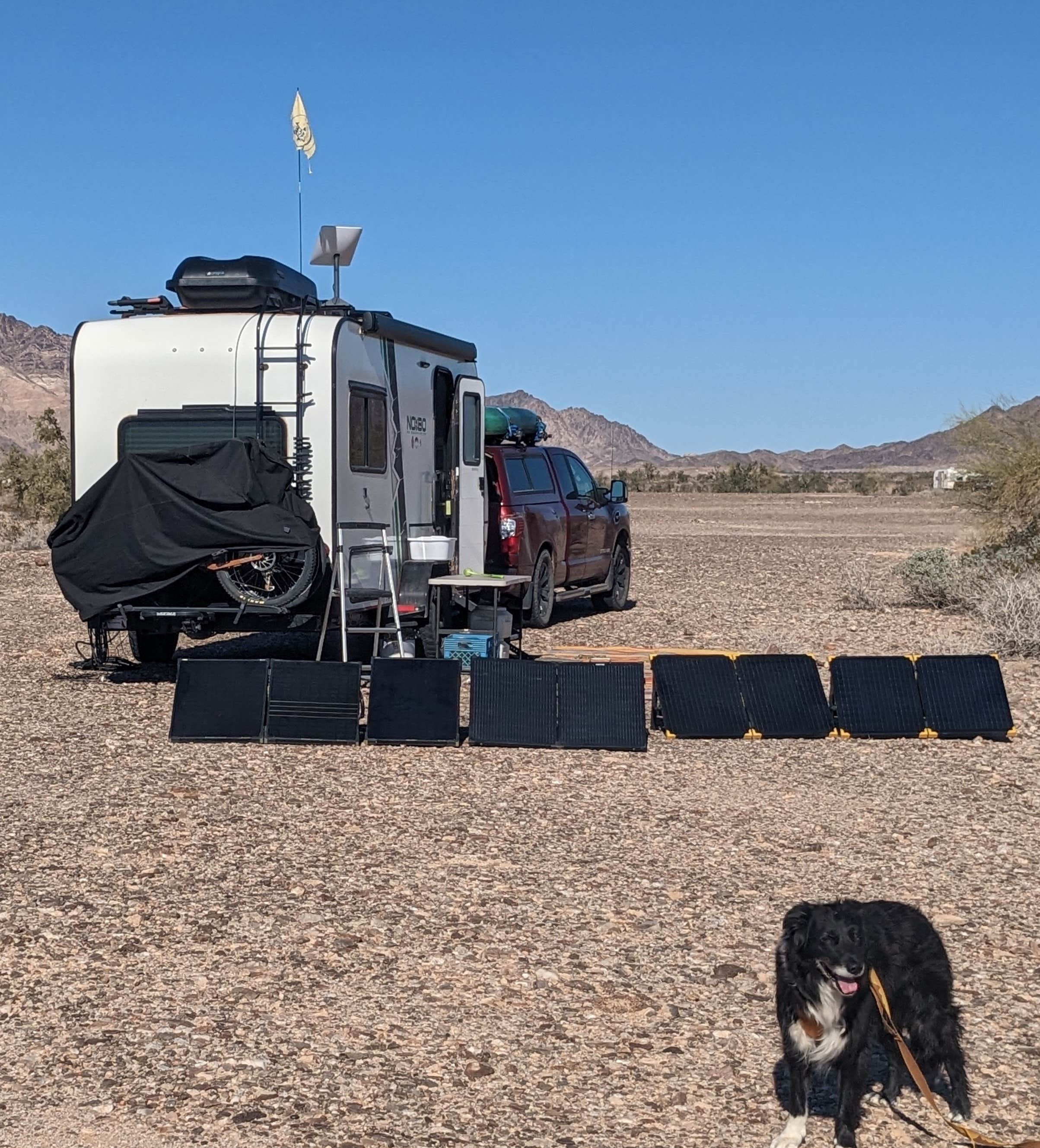 BLM Palm Canyon Road Dispersed Camping Quartzsite, AZ