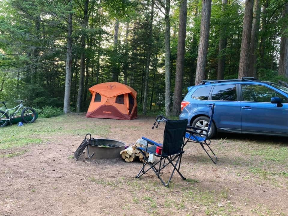 Hans E.'s photo at Chequamegon National Forest Beaver Lake Campground near Upson, WI