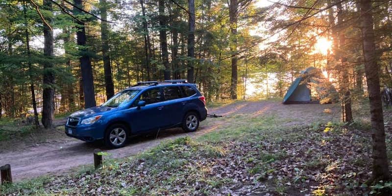Camper submitted image from Perch Lake Campground (Drummond, WI)
