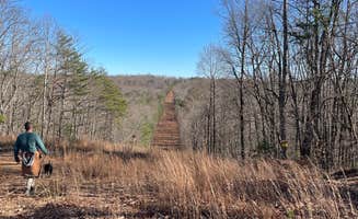 Kristen B.'s photo of camping with pets at Camp Chet near Chattanooga, TN