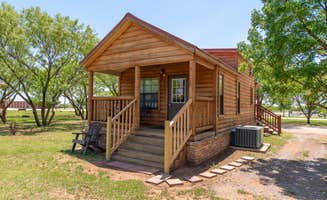 Britani E.'s photo of a cabin at Yogi Bear's Jellystone Park Camp-Resort Wichita Falls near Bowie, TX
