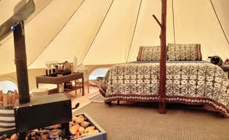 Matt E.'s photo of glamping accommodations at Kolob Gate Gardens in Utah