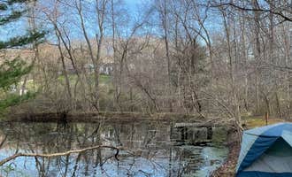 Camping near Merry Meadows Recreation Farm: Starry Pond, Parkton, Maryland