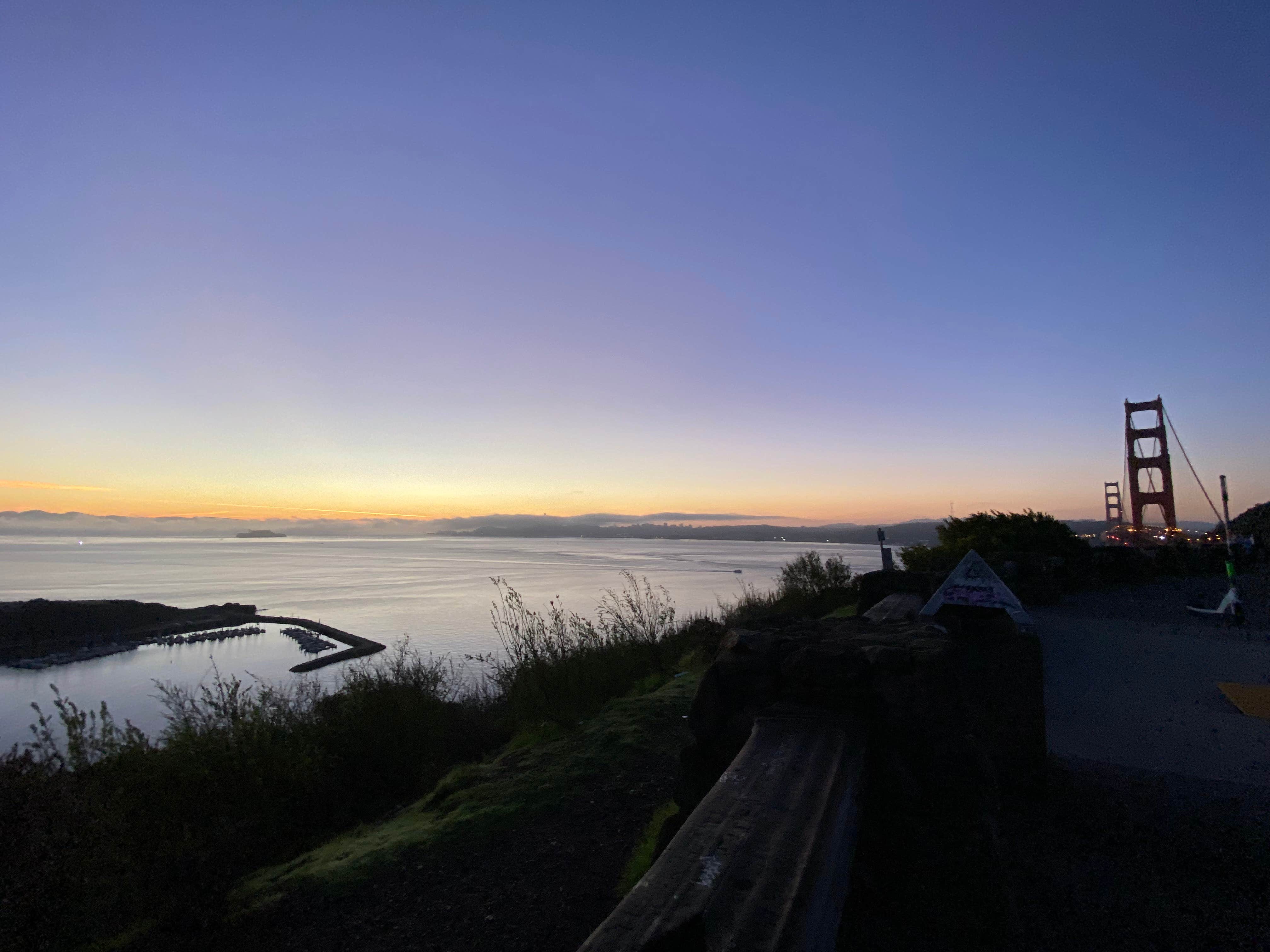 Camper-submitted photo at H. Dana Bower Rest Area Northbound near Mill Valley, CA
