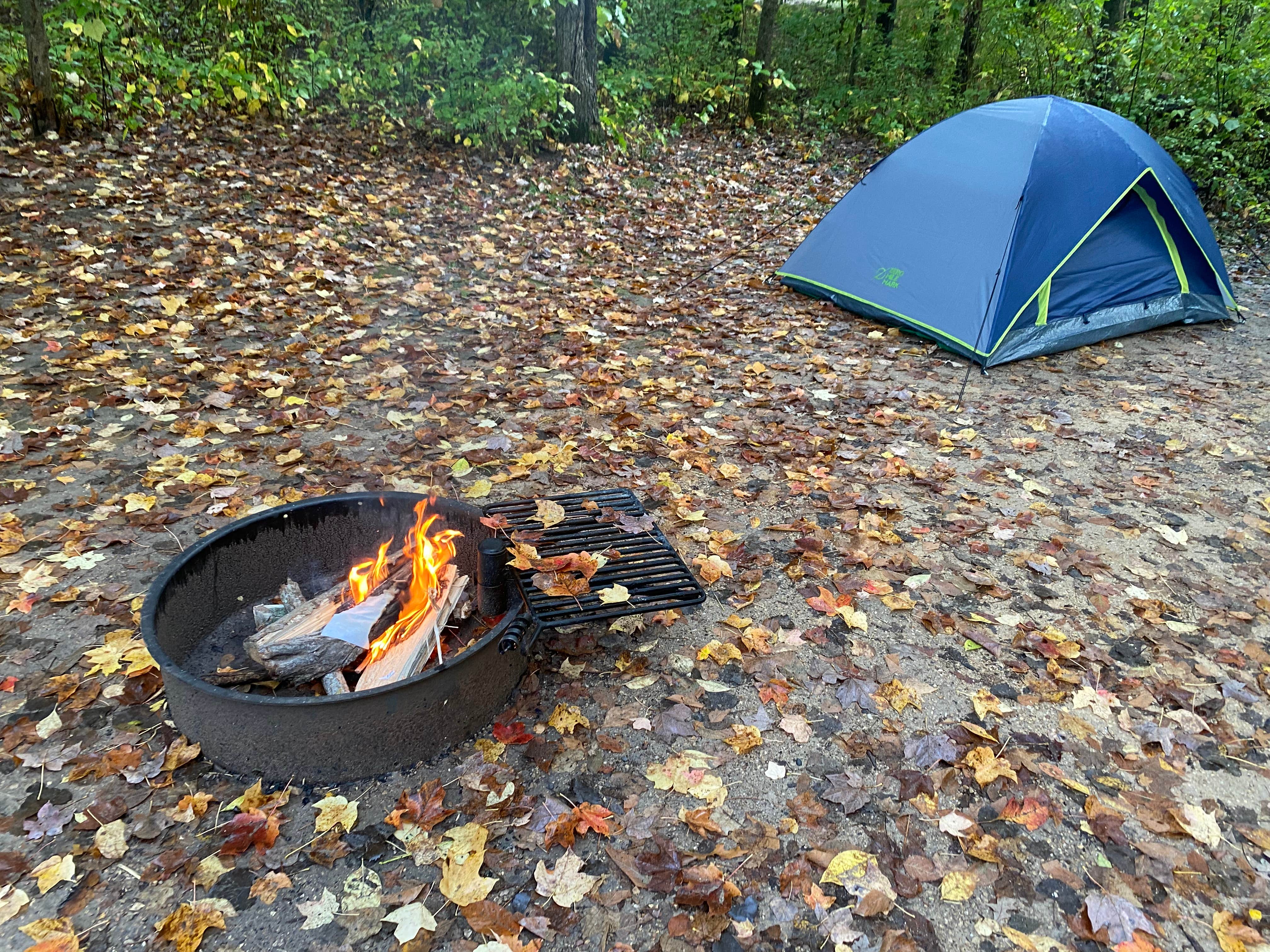 Dana K.'s photo at Wisconsin Ridge Campground — Wyalusing State Park near Prairie du Chien, WI