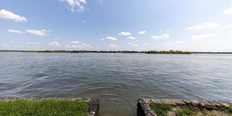 Camper submitted image from Private LAKEFRONT w/Double boat dock Camp Site