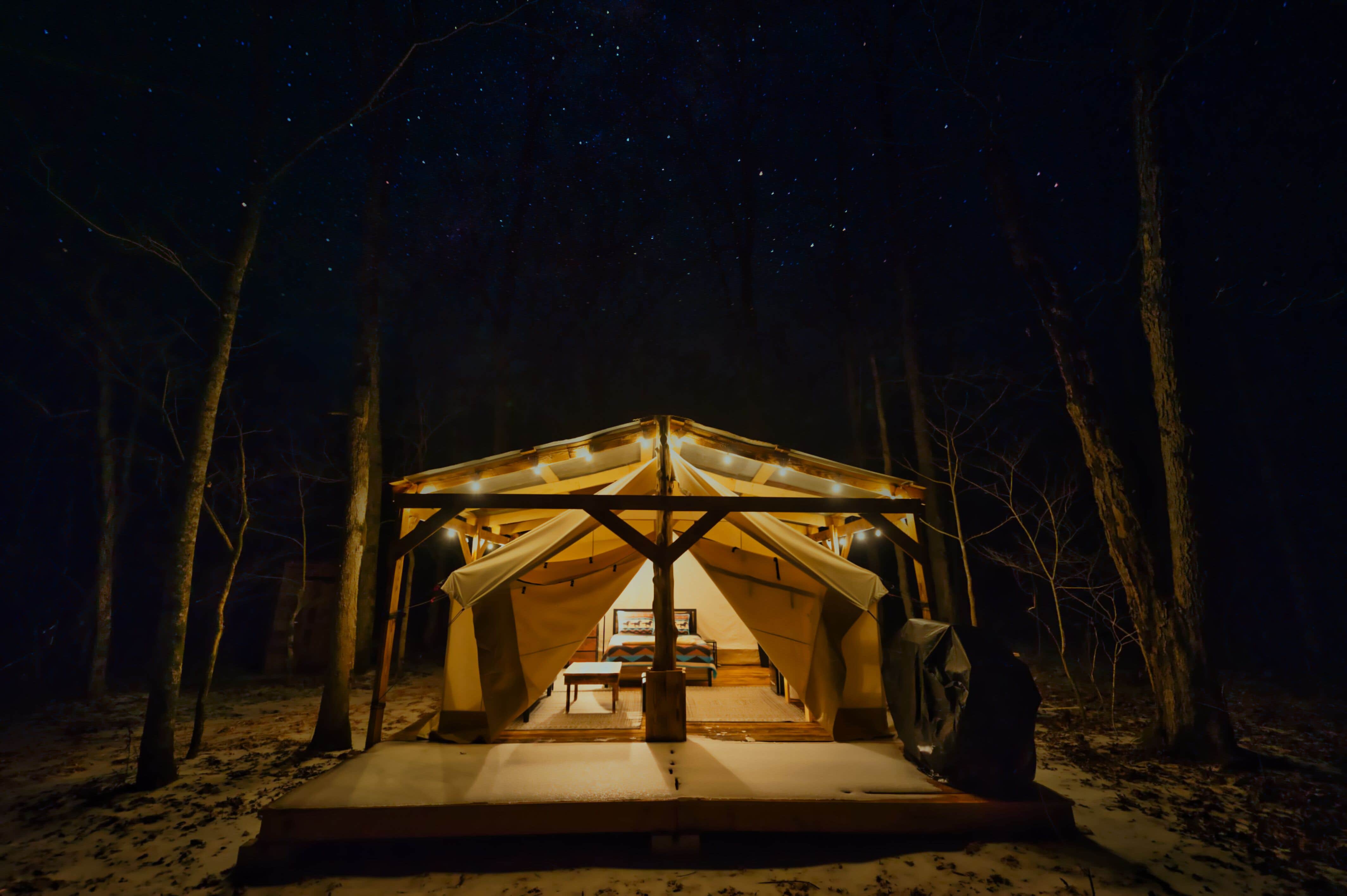 CorMeg G.&#x27;s photo at Current River Glamping Mark Twain National Forrest near Poplar Bluff, MO