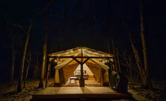 CorMeg G.'s photo at Current River Glamping Mark Twain National Forrest near Poplar Bluff, MO