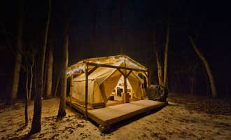 Camping near Rocky River Resort: Current River Glamping Mark Twain National Forrest, Doniphan, Missouri