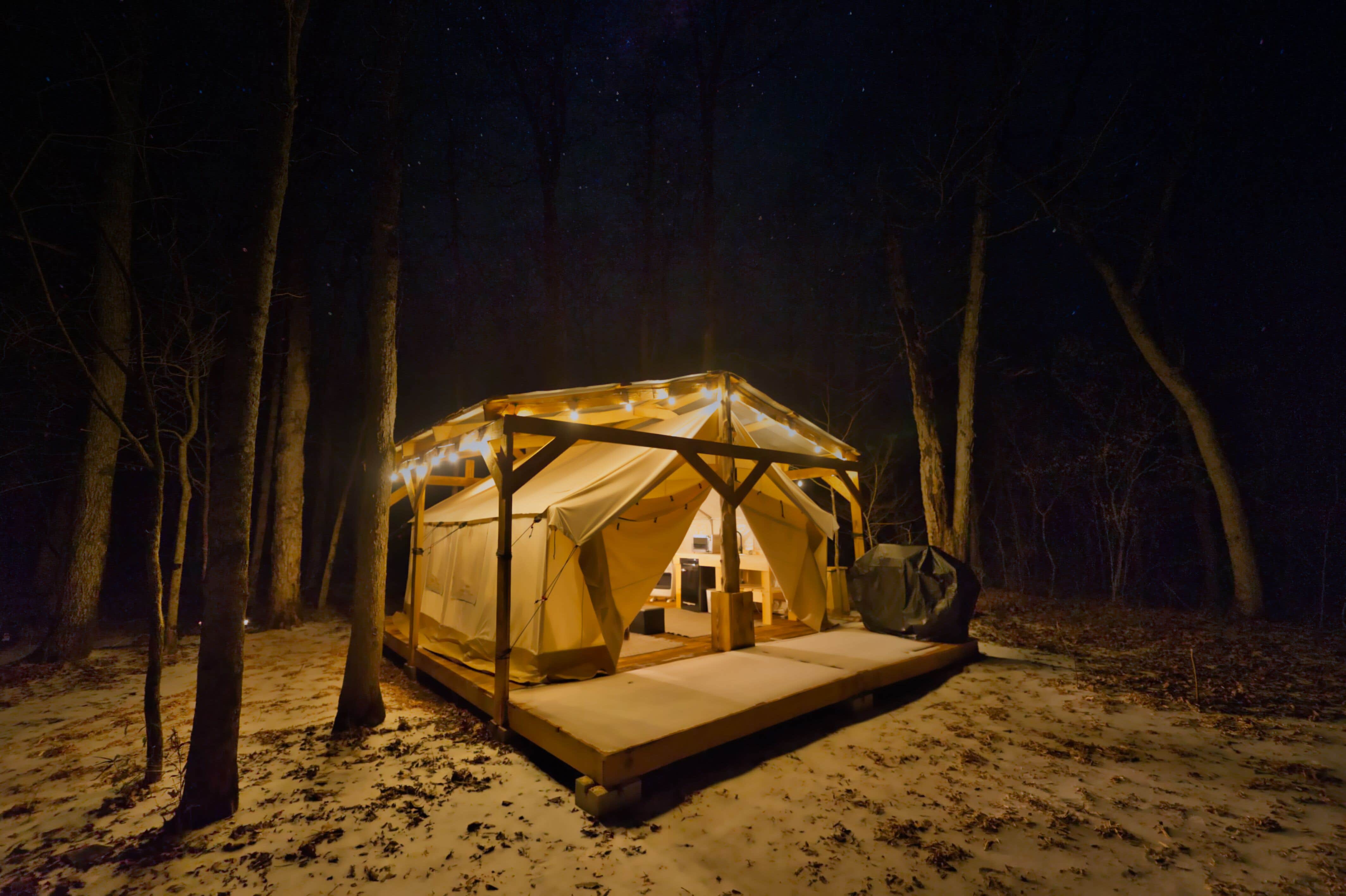 Camper submitted image from Current River Glamping Mark Twain National Forrest - 1