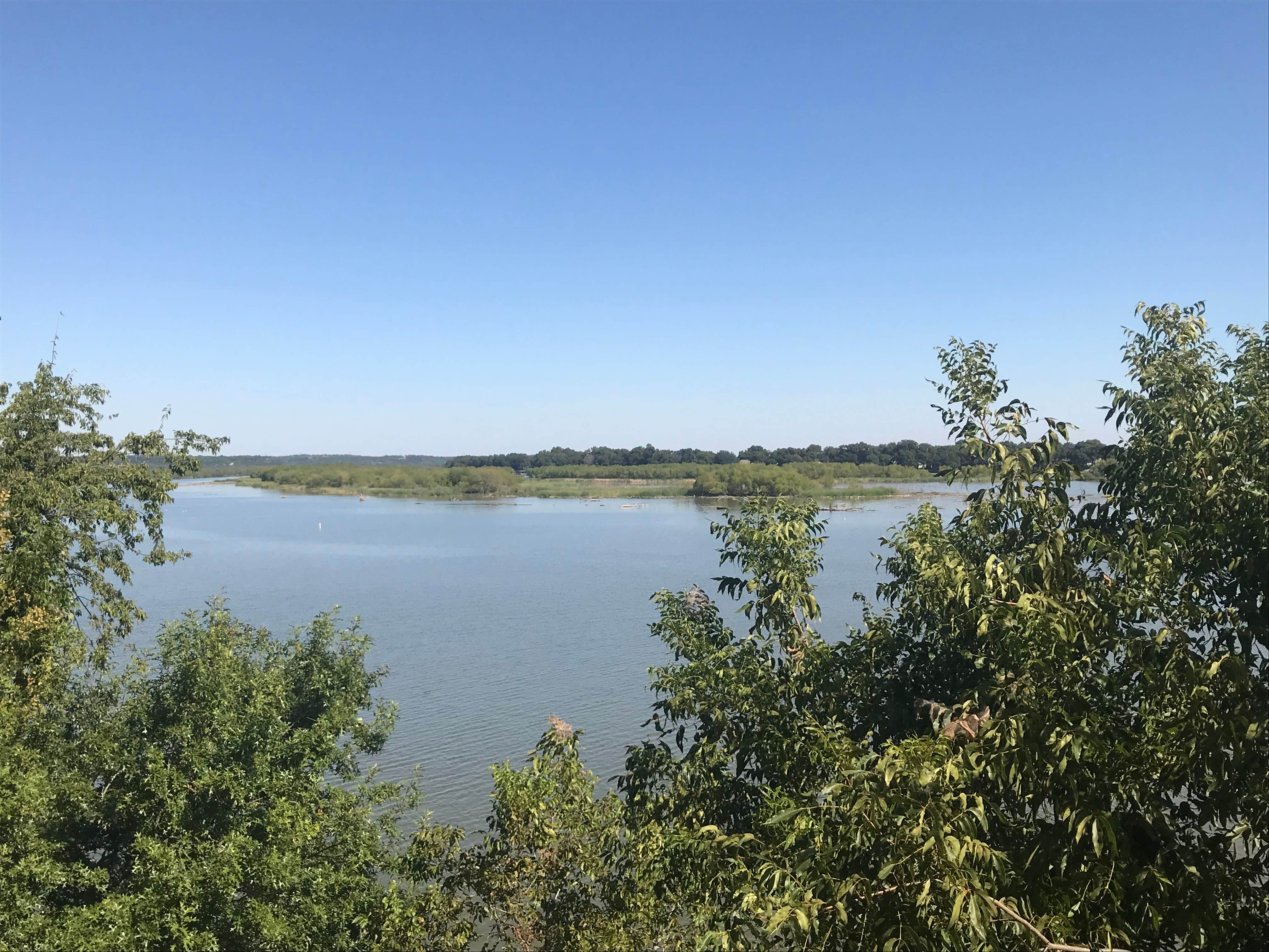 Camper submitted image from Private LAKEFRONT w/Double boat dock Camp Site - 3