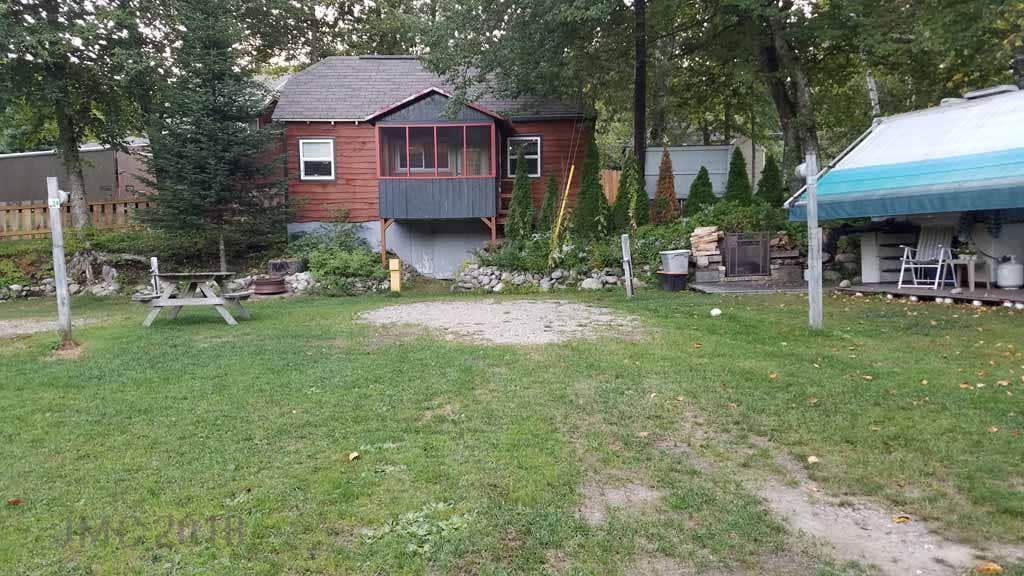 Jean C.'s photo of glamping accommodations at Country Bumpkins Campground and Cabins near Dorchester, NH