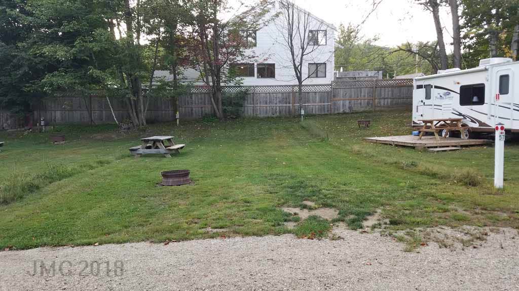 Jean C.'s photo of rv camping at Country Bumpkins Campground and Cabins near Deerfield, NH