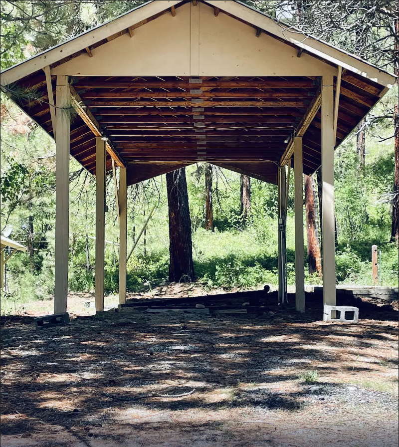 Camping near Graham Cabin: The Toasted Marshmallow, Lowman, Idaho