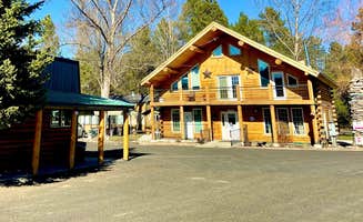 August W.'s photo of a cabin at Alpine Lodge and RV near Cascade, ID