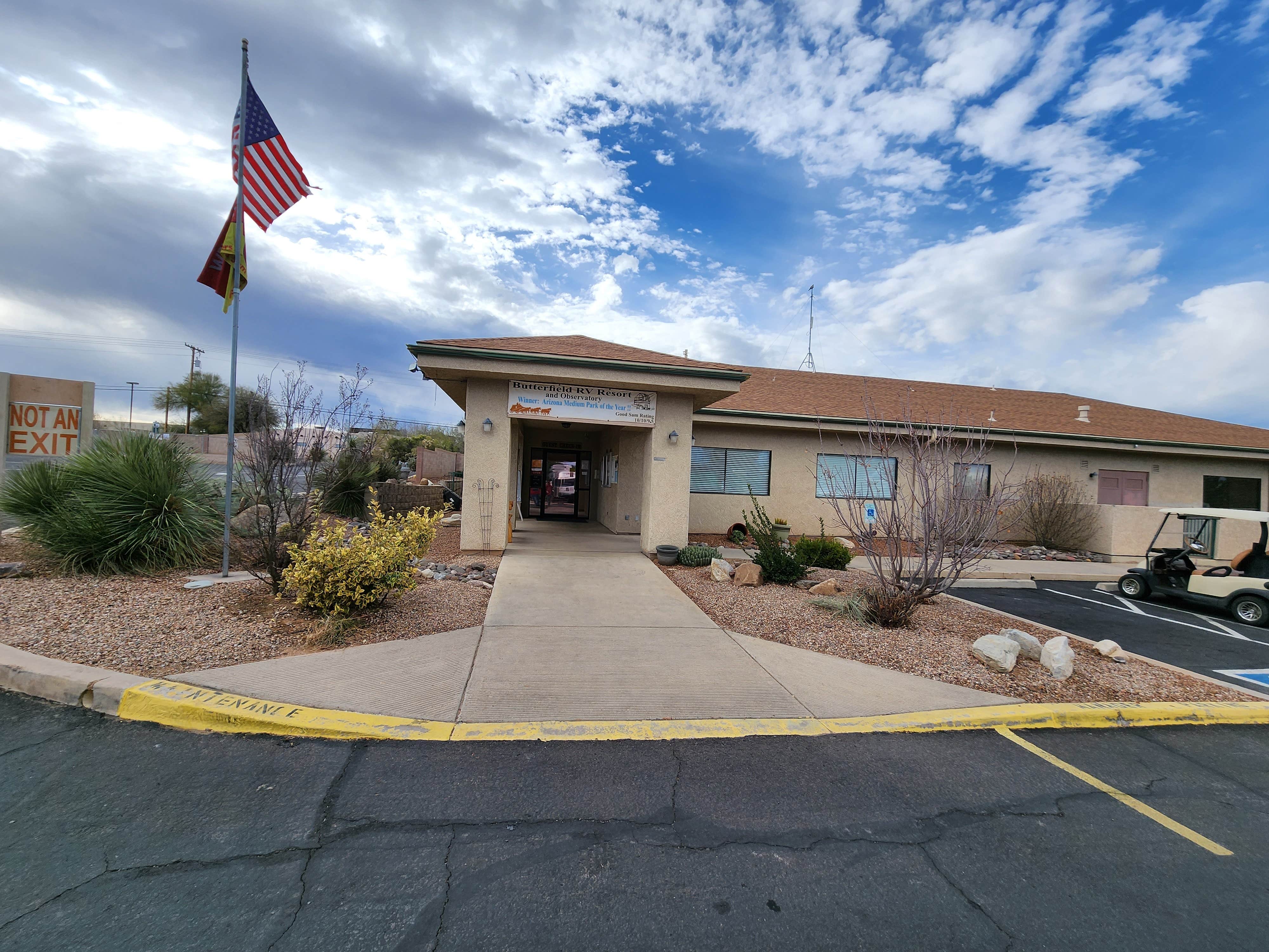 Camper-submitted photo at Butterfield RV Resort and Observatory near Benson, AZ