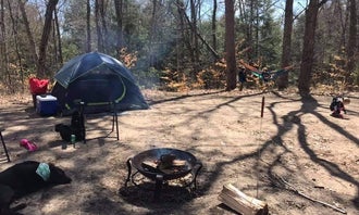 Camping near Blue Lake County Park: Sand Road Primitive Rustic Camping, Whitehall, Michigan