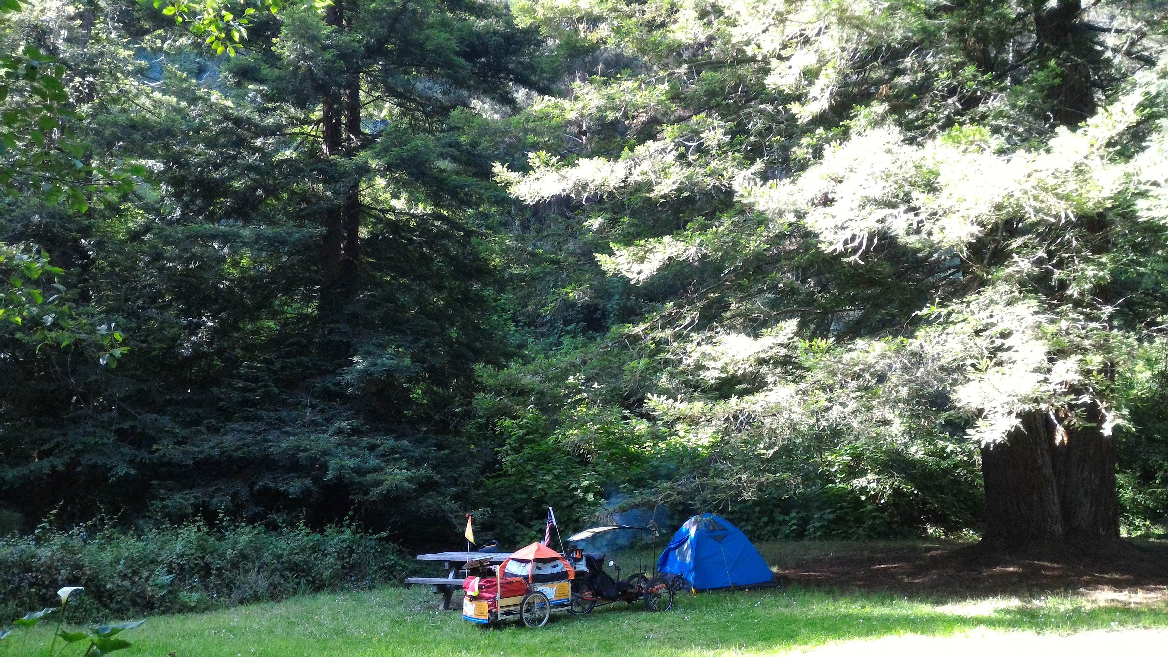 Camper submitted image from Russian Gulch State Park Campground - 2