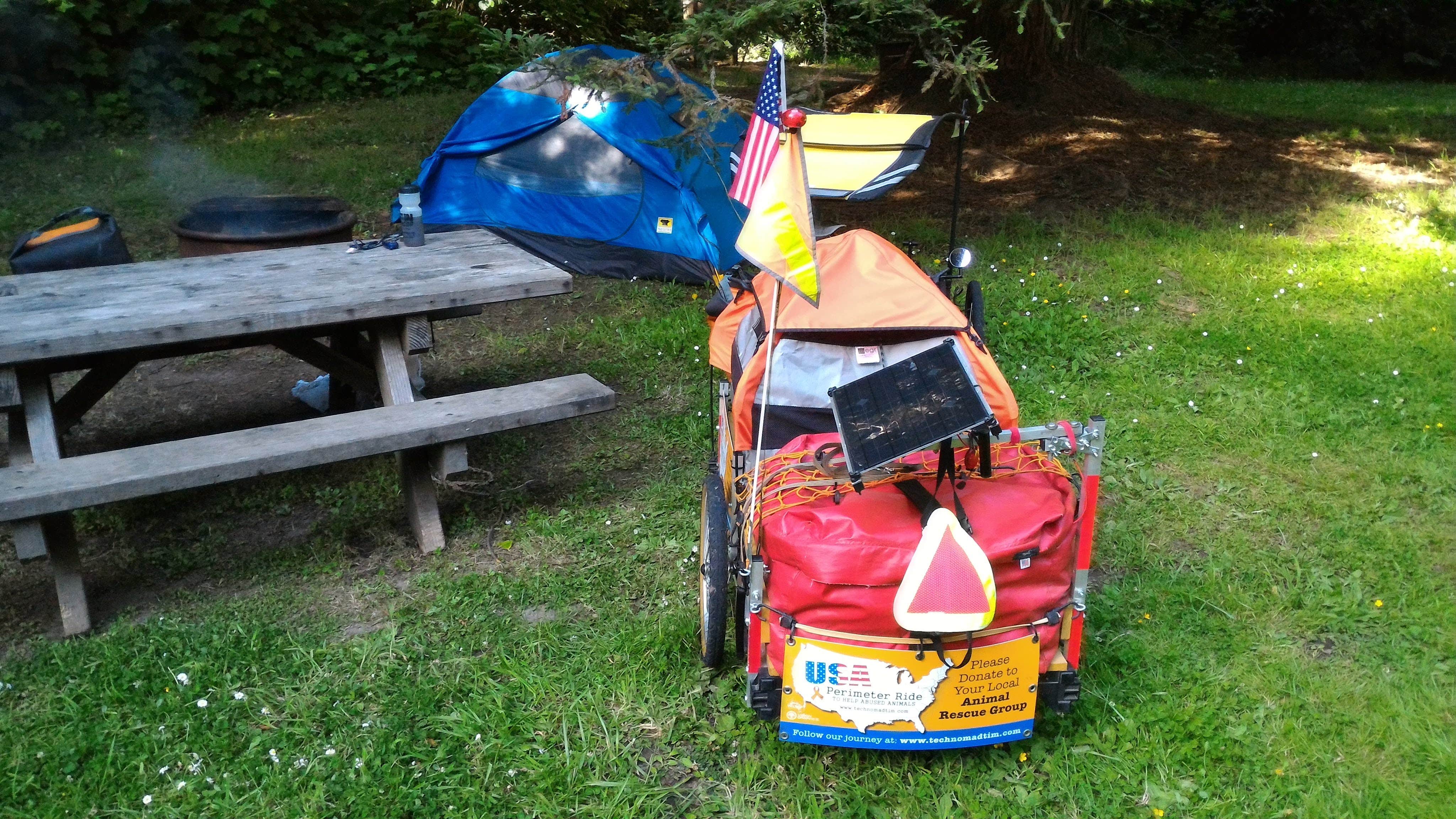 Camper-submitted photo at Russian Gulch State Park Campground near Mendocino Lake