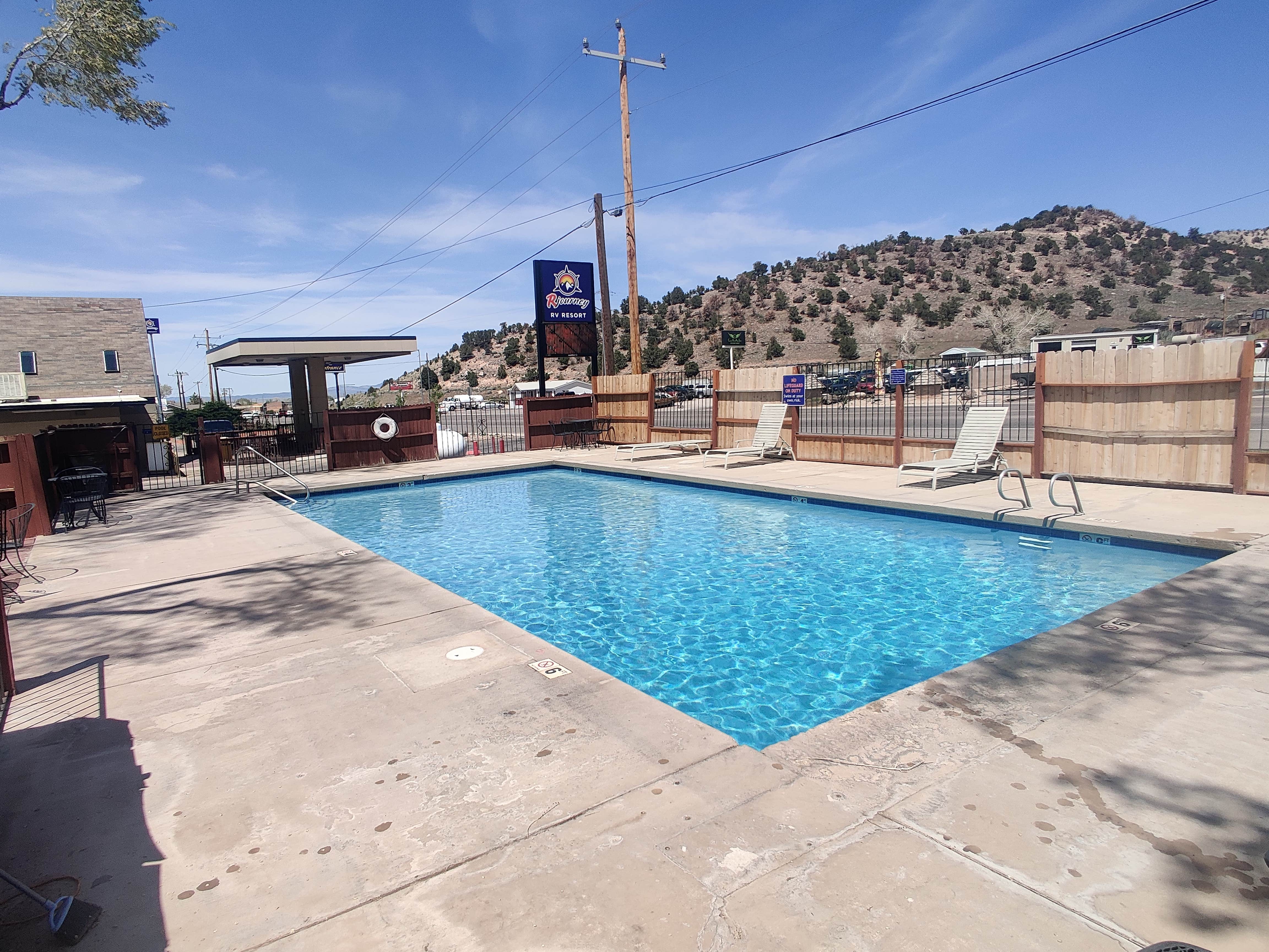 Camper-submitted photo at Cedar City RV Resort by Rjourney near Parowan, UT