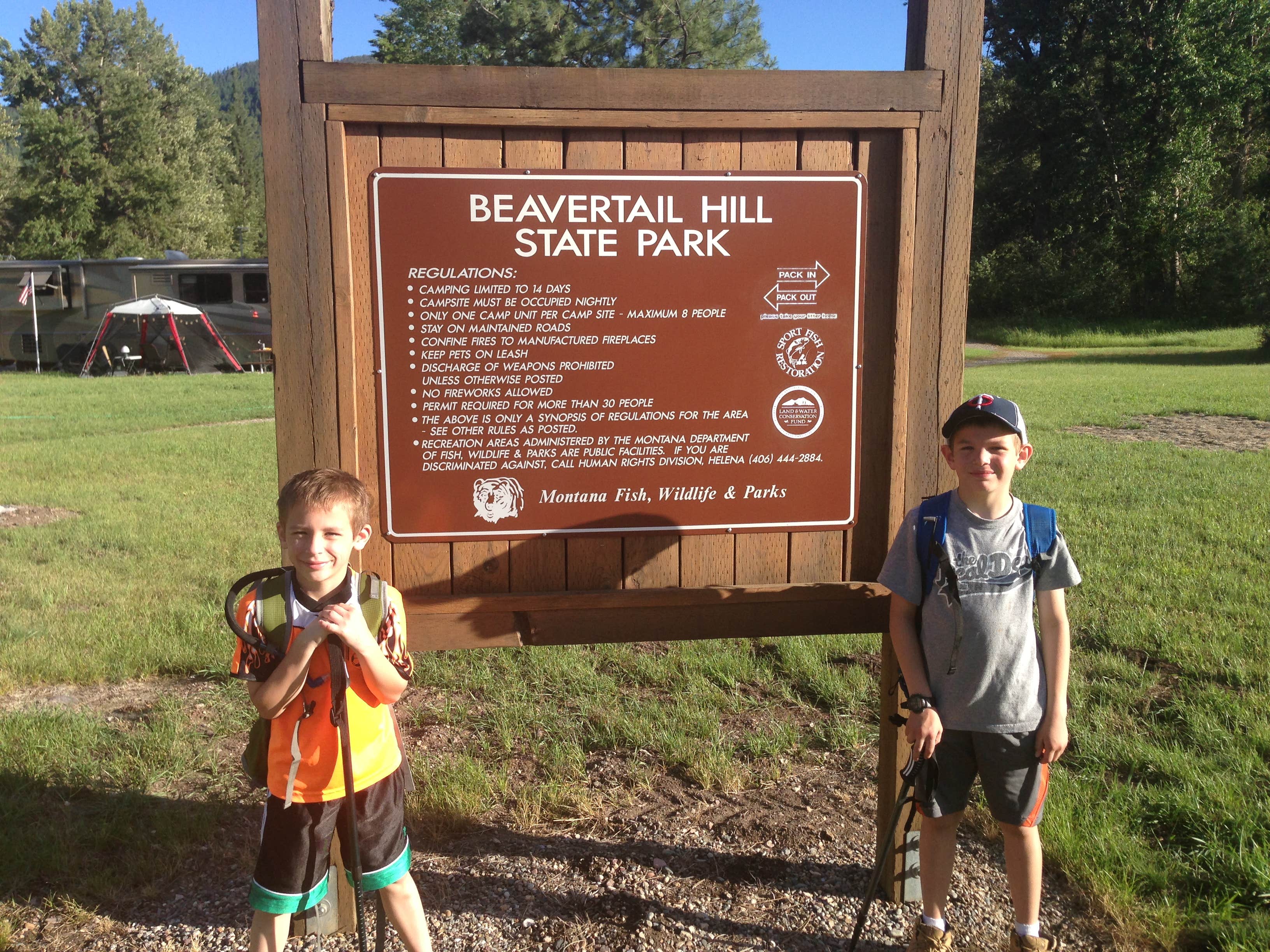 Camper-submitted photo at Beavertail Hill State Park Campground near Lolo, MT