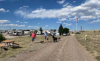 RJourney R.'s photo of camping with pets at Cheyenne RV Resort by RJourney near Cheyenne, WY