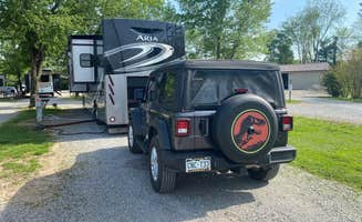 RJourney R.'s photo of camping with pets at Clarksville RV Resort by Rjourney near Clarksville, TN