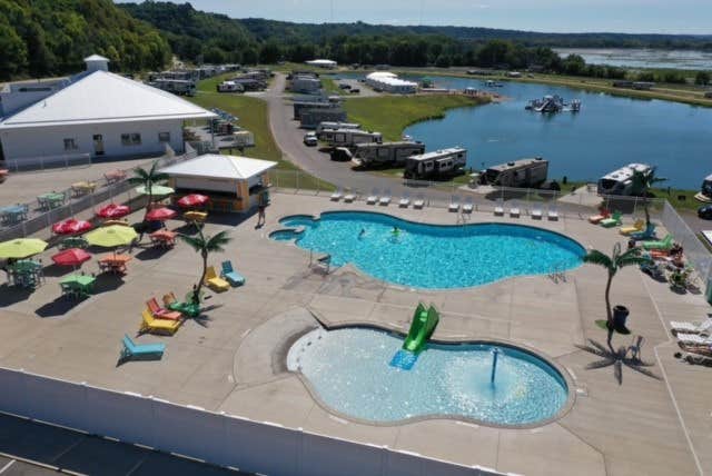 Camper-submitted photo at Coconut Cove RV Resort by Journey near Platteville, WI