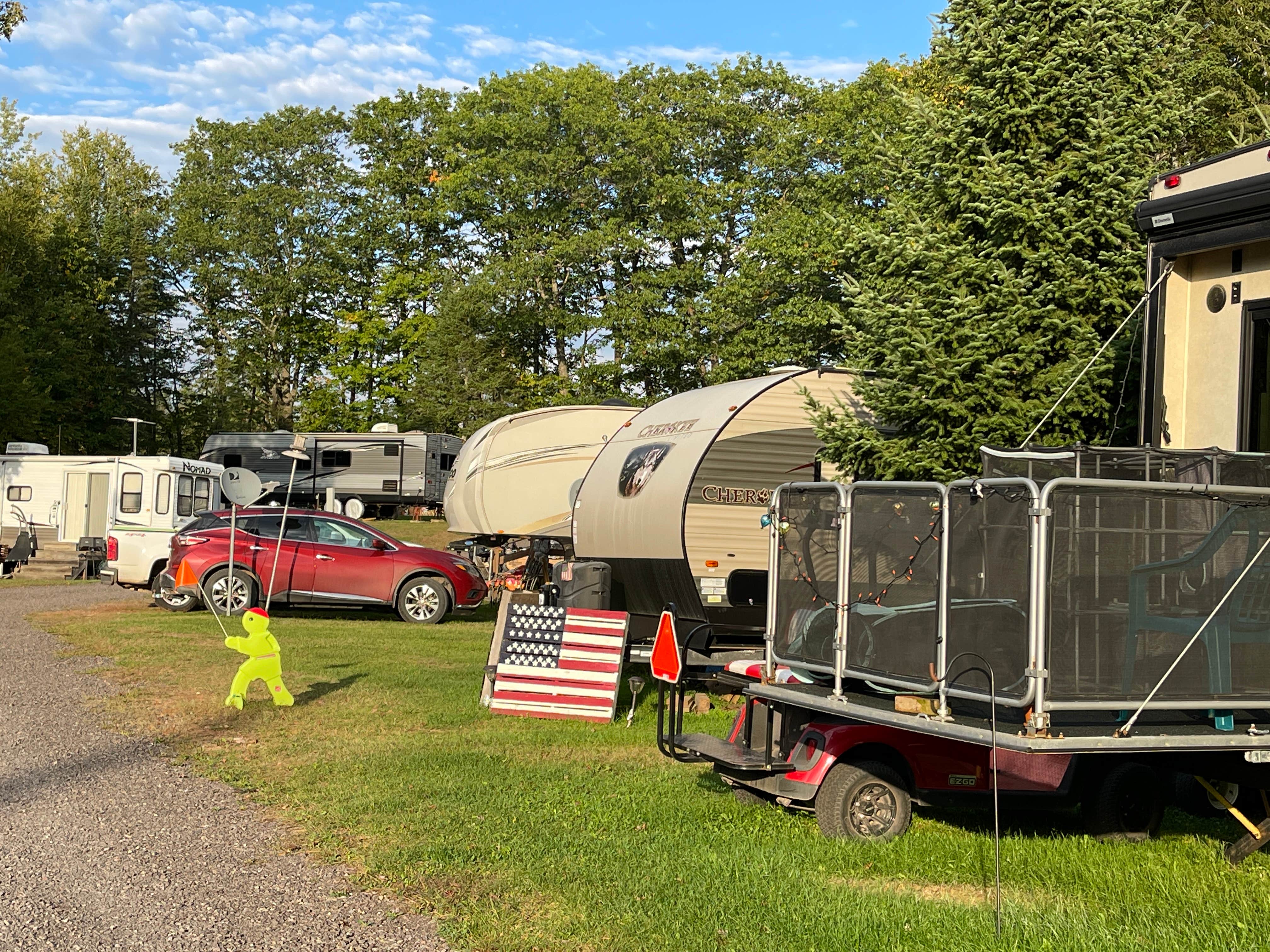 Camper submitted image from The Backyard at Amnicon Lake - 5