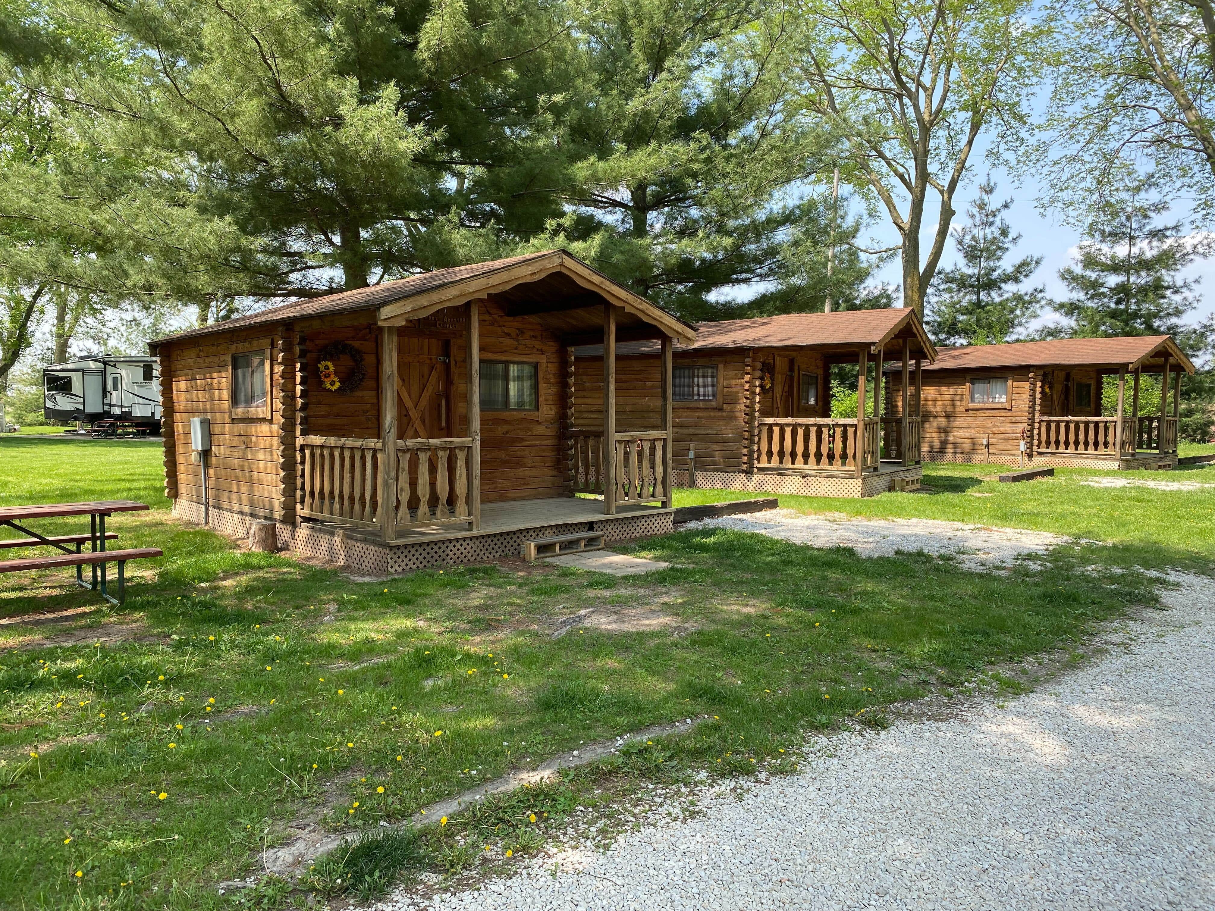 ROL C.'s photo of glamping accommodations at Geneseo Campground near Milan, IL